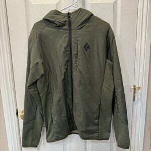Black Diamond First Light Hybrid Hoody - Men's Medium - Green